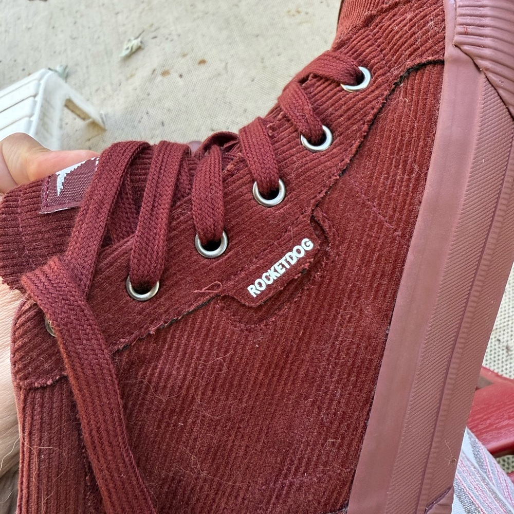 Rocket Dog Burgundy Ankle Boots -Like new! - Picture 4 of 13